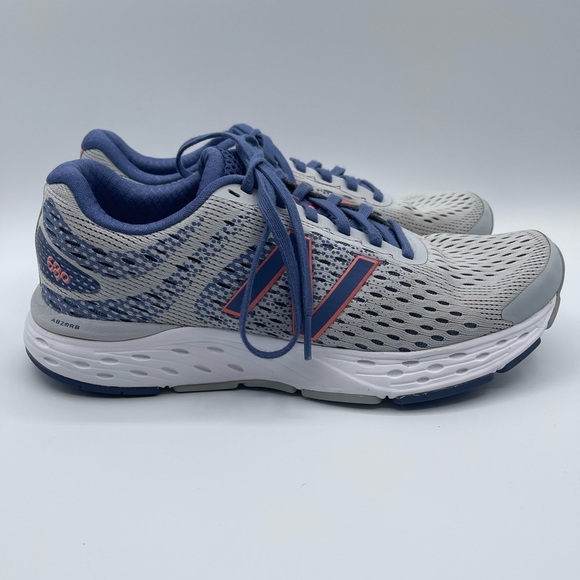 New Balance Abzorb 680 Womens 9.5 Purple Pink Gray W680AM6 Fresh Foam - Picture 1 of 7